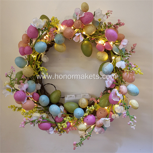 Easter Egg garland with LED lights